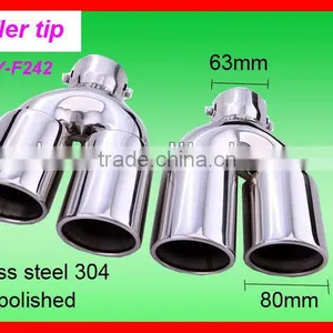 Car Exhaust Dual Header Muffler thumbnail-1