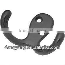 Brass Double Coat Hook thumbnail-1