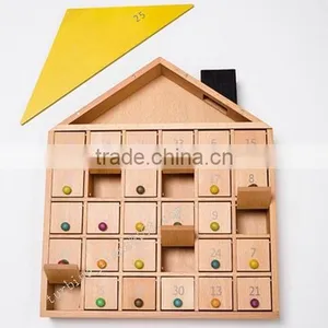 2016 Christmas Advent Calendar Wooden Box thumbnail-4