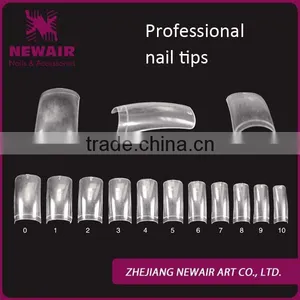 NEWAIR Wholesale 500pcs Nail Salon Hot False French Nail Art Fake Nail Tips thumbnail-6