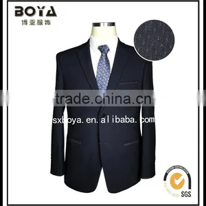2015 Hot Sale Mens Blazer With Two Placket Resin Buttons thumbnail-6