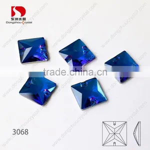 DZ- 3068 Square Sew on Crystal Stone for DIY/accessories Decoration thumbnail-1