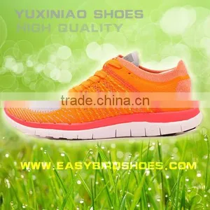 High Quality Sport Sneaker Fashion Shoes for Female, Women Fly Fabric Sport Shoes Running From China thumbnail-1