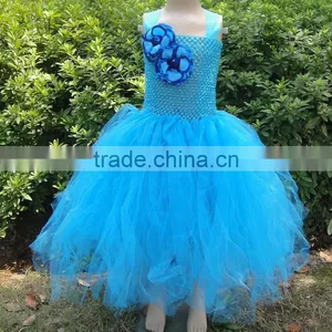 2015 Wholesale Crochet Baby Crochet Tutus With Flower thumbnail-6