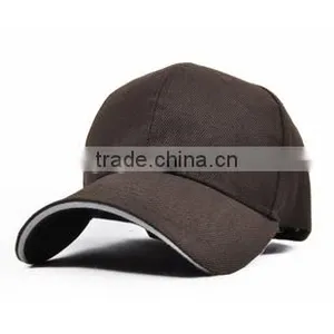 Plain Blank Sandwich High Quality Baseball Cap,TC Fabric Caps thumbnail-1