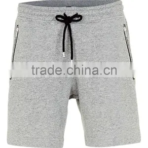 MGOO Custom Made Gary Sweat Cotton Shorts Wholesale Mens Basketball Side Pockets Heat Tape Zippers thumbnail-2