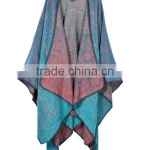 Western Wind 2017 New Spring Style Women Scarf Grid Printed Many Colors Imitated Cashmere Material Ladies Cloak thumbnail-6