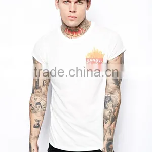 Custom Top Tee White T-shirts Pocket thumbnail-1