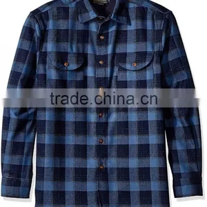 2016 Latest Shirt Designs for Men, Autumn Hot Sale Flannel Shirts thumbnail-3
