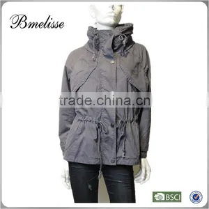 2015 High Fashion Women Cotton Casual Coat Winter Parka Coats thumbnail-1