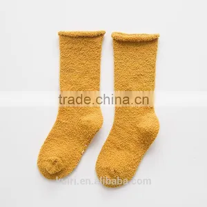 Baby Boy Girl Cotton Winter Slip Socks Kids Children Thicken Socks Toddler New Born Long Snow Pattern thumbnail-6