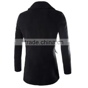 Hot Sale Good Quality Cheaper Price Boy Youth Style International Fan Woolen Long Men Winter Coat thumbnail-2