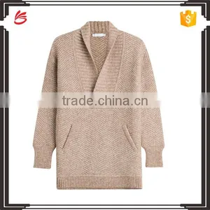 Hot Selling Warm Sweater Business Casual Long Knnited Oversized Sweater thumbnail-1