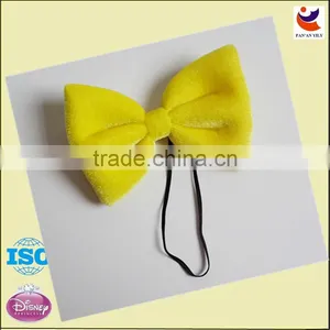 New Formal Men's Pre Tied Bow Tie & Hankie Set Paisley Pattern Yellow Wedding thumbnail-1