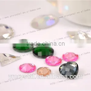 Glass Beads Flat Back Mirror Rhinestones thumbnail-1