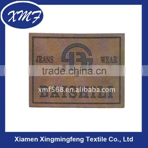 Stylish Leather Main Jeans Patch Label thumbnail-1