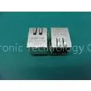 1 x 1 Right Angle Single Port RJ45 Modular Connector 10 Pin Tab-Down thumbnail-1