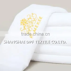 Solid Color With Embroidery Logo Hand Towel thumbnail-1