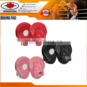 Curved Focus Pads Hook Jab Punch Bag Boxing Muay Thai MMA Hand Target Mitts thumbnail-1