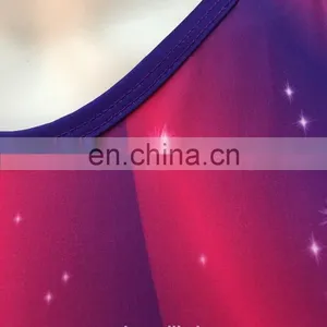 Free Custom Design Girls Dance Wear Team Uniforms Kids Ballet Leotards thumbnail-3