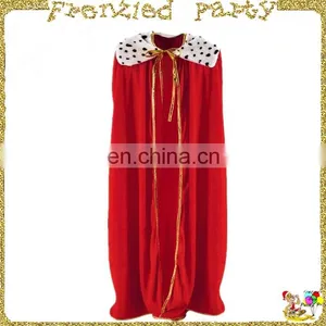 Adult King Royal Robe Red Fur Cape FGCA-0012 thumbnail-1