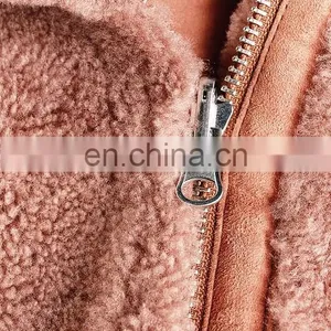 Reversible Woman Genuine Real Leather Jacket thumbnail-4