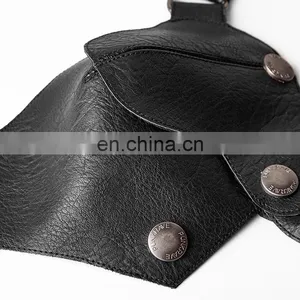 Punk Rave Men's Gothic Black Chest Harness-top Armor S-236 thumbnail-6