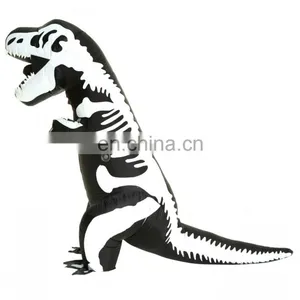 GIANT T-REX SKELETON INFLATABLE COSTUME FANCY DRESS FOR ADULT thumbnail-4