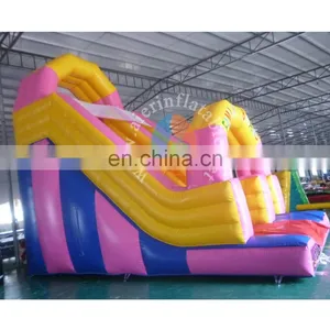 High Quality Inflatable Slide Pink Party for Kids Girls thumbnail-2