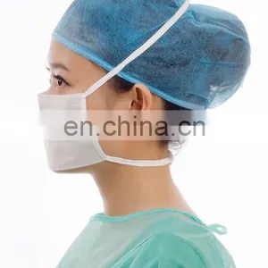 Hospital Nursing Anti Mers PP 2ply 3ply Mouth Mask With Tie-on thumbnail-1