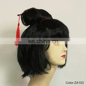 Japanese Geisha Bobo Party Wigs P-W219 thumbnail-2