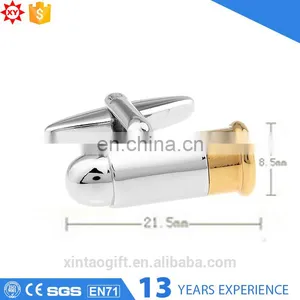 Customized Bullet Metal Cufflinks thumbnail-1