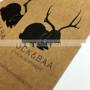 Custom Personalized Printed Kraft Hang Tags for Clothing thumbnail-3