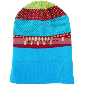 Custom Organic Bamboo Knitted Hat Beanie With Logo Flat Embroidery thumbnail-1
