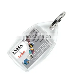 Custom Keyring Plastic Key Chain Plastic Key Holder thumbnail-1