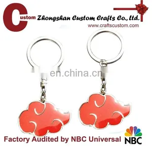 Custom Flower Gold Keyring thumbnail-1