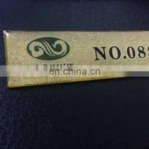 Factory Direct Sale Aluminum Printing Name Badge/ Custom Printing Name Badge thumbnail-1