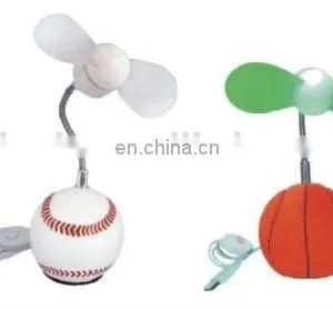 USB Mini Fan With Ball Design thumbnail-1