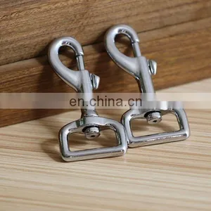 Wholesale Metal Swivel Clasp Hooks Metal D Ring Hooks for Bag Handles thumbnail-5