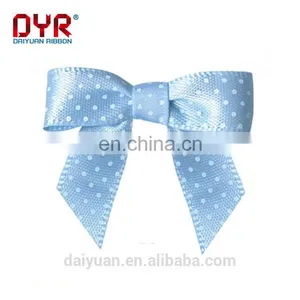 Dyribbon Satin Pre-tied Ribbon Bow With Ribbon Loop thumbnail-1