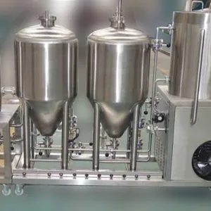 Micro Home Brewing Equipment 50l 100L Micro Home Brewing System Brewhouse Equipment thumbnail-3