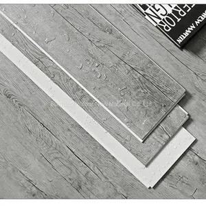 SPC Floor Vinyl Flooring Sheet Tiles Slotted Click Lock 3.5mm Thickness 0.1mm Wear Layer thumbnail-1