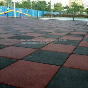 Factory Direct Sale Kindergarten Outdoor Rubber Floor Mat Community Crawling Safety Non-skid Floor Mat School Runway Glue thumbnail-5