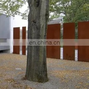 High Quality Corten Steel Garden Fence thumbnail-3
