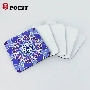 Sublimation Printing Wooden Coaster With Cork Back thumbnail-2