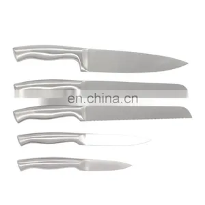 Premium Class Stainless Steel Hollow Handle Knives Kitchen Set thumbnail-2