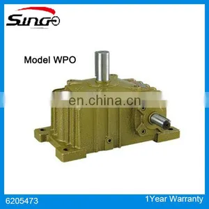 WPX WPO 100 Series Worm Gear Right Angle Shaft Speed Reducer Gearbox on Sale thumbnail-1