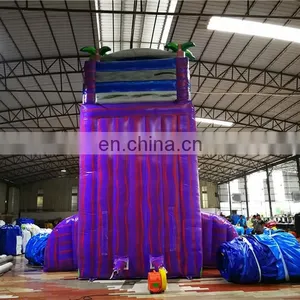 Outdoor Playground Inflatable Slide And Pool For Children Amusement Park thumbnail-2