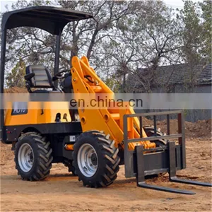 CE Multi-function Articulated Mini Wheel Loader for Sale thumbnail-3