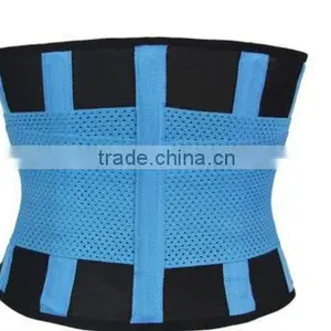 Walson Slim Neoprene Waist Trainer Belt Support Blue and Orrange Color Waist Trainer Fajas thumbnail-5